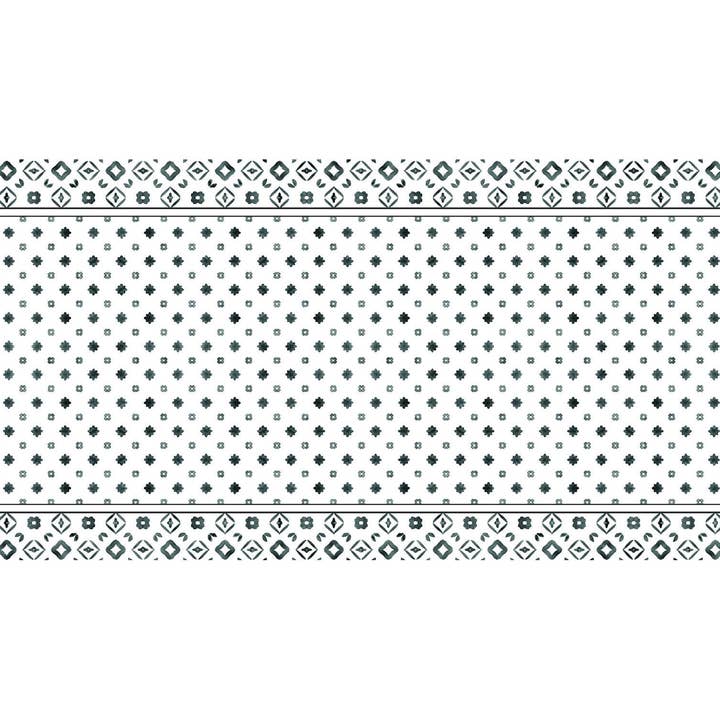 Tapis de Vinyle Runner Toile XL Vinyl Carpet Runner Toile for wholesale by Maison Lorrain