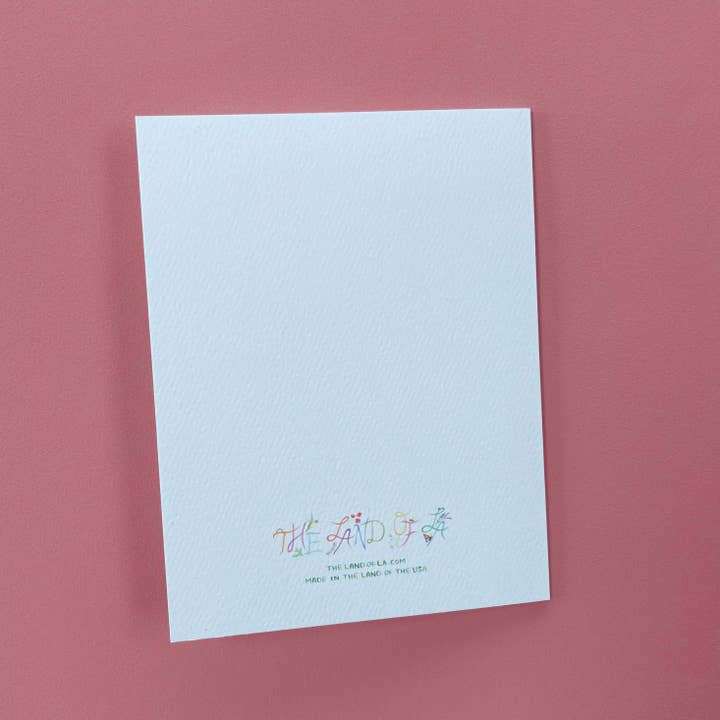 The Land of La - Wholesale Birthday Card - Cannoli