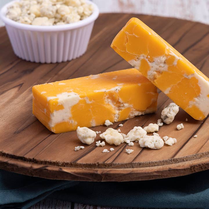 Keystone Farms Cheese - Wholesale Cheese - Blue Cheese Cheddar