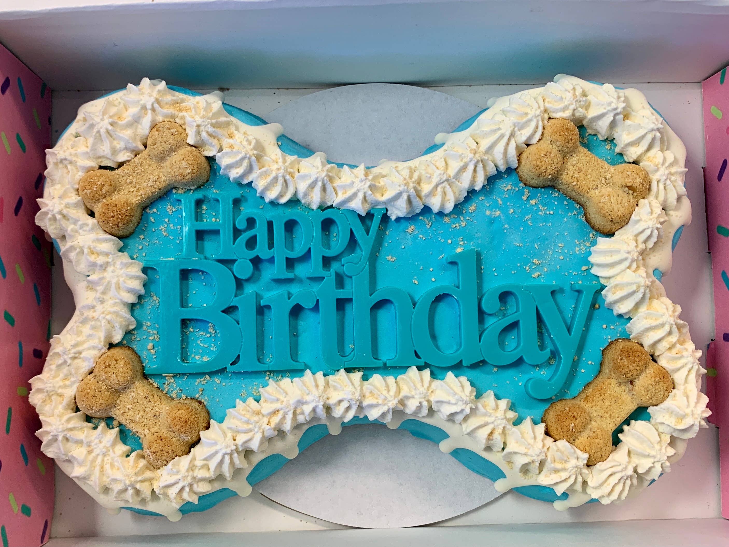 Dog Cake Bakery LLC - Wholesale Pet Treats - Dog - Dog Cake | Dog Birthday Cakes | Birthday | Bone Cake | Blue3