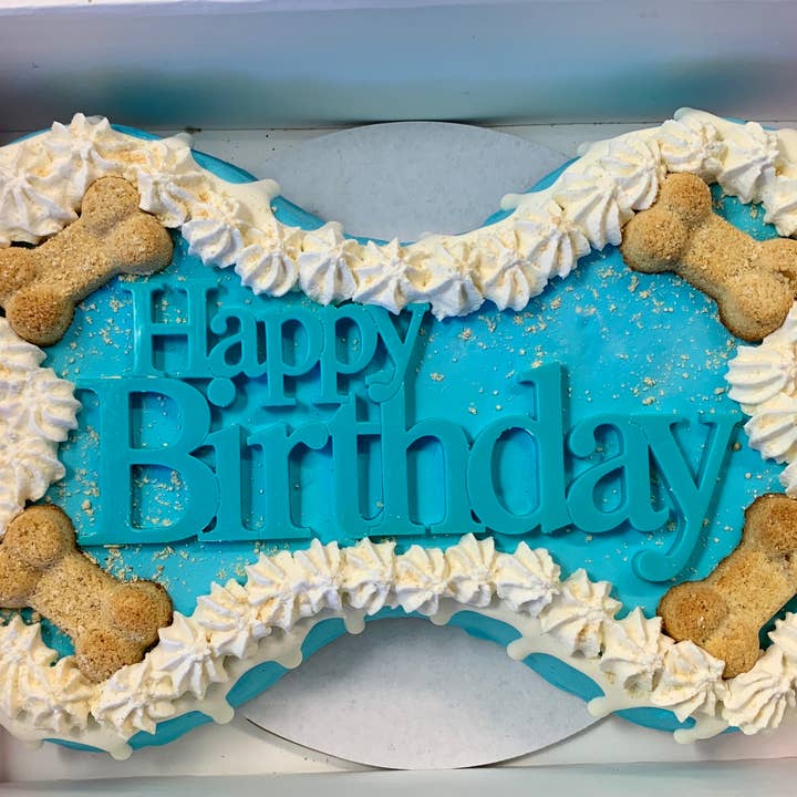Dog Cake Bakery LLC - Wholesale Pet Treats - Dog - Dog Cake | Dog Birthday Cakes | Birthday | Bone Cake | Blue3