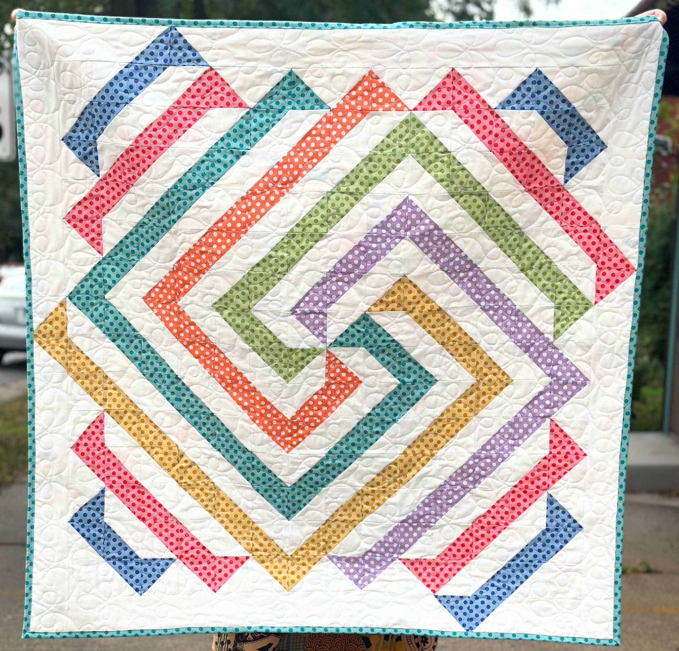 Purple Daisy Quilt Designs - Wholesale Quilt - Sprite Quilt Pattern7