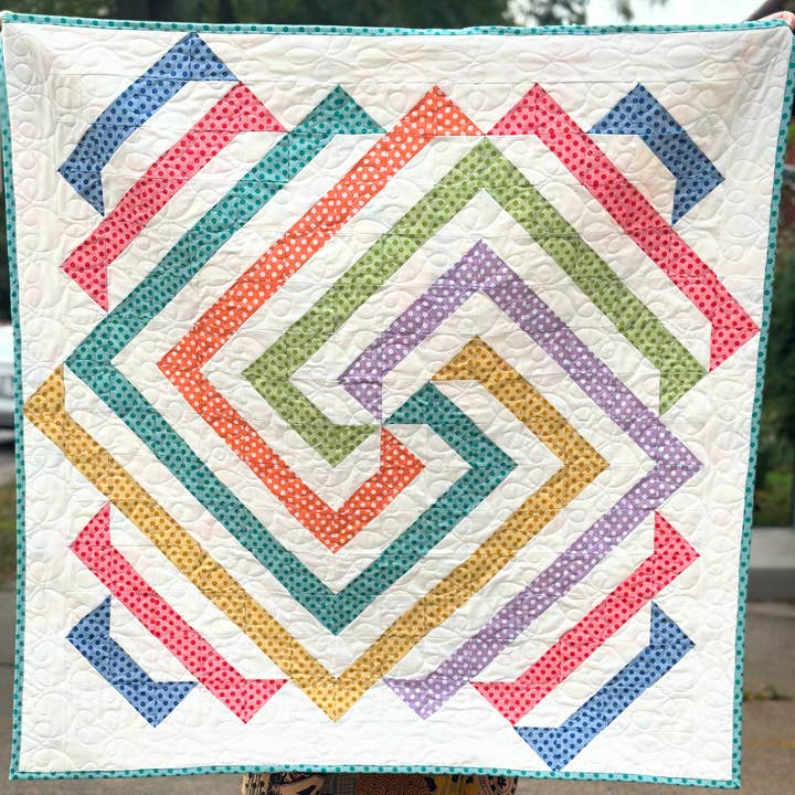 Purple Daisy Quilt Designs - Wholesale Quilt - Sprite Quilt Pattern7