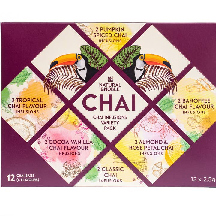 Chai Variety Pack by Natural & Noble  and other Purchase wholesale ivan chai. Free returns & net 60 terms on Faire trending on Faire.