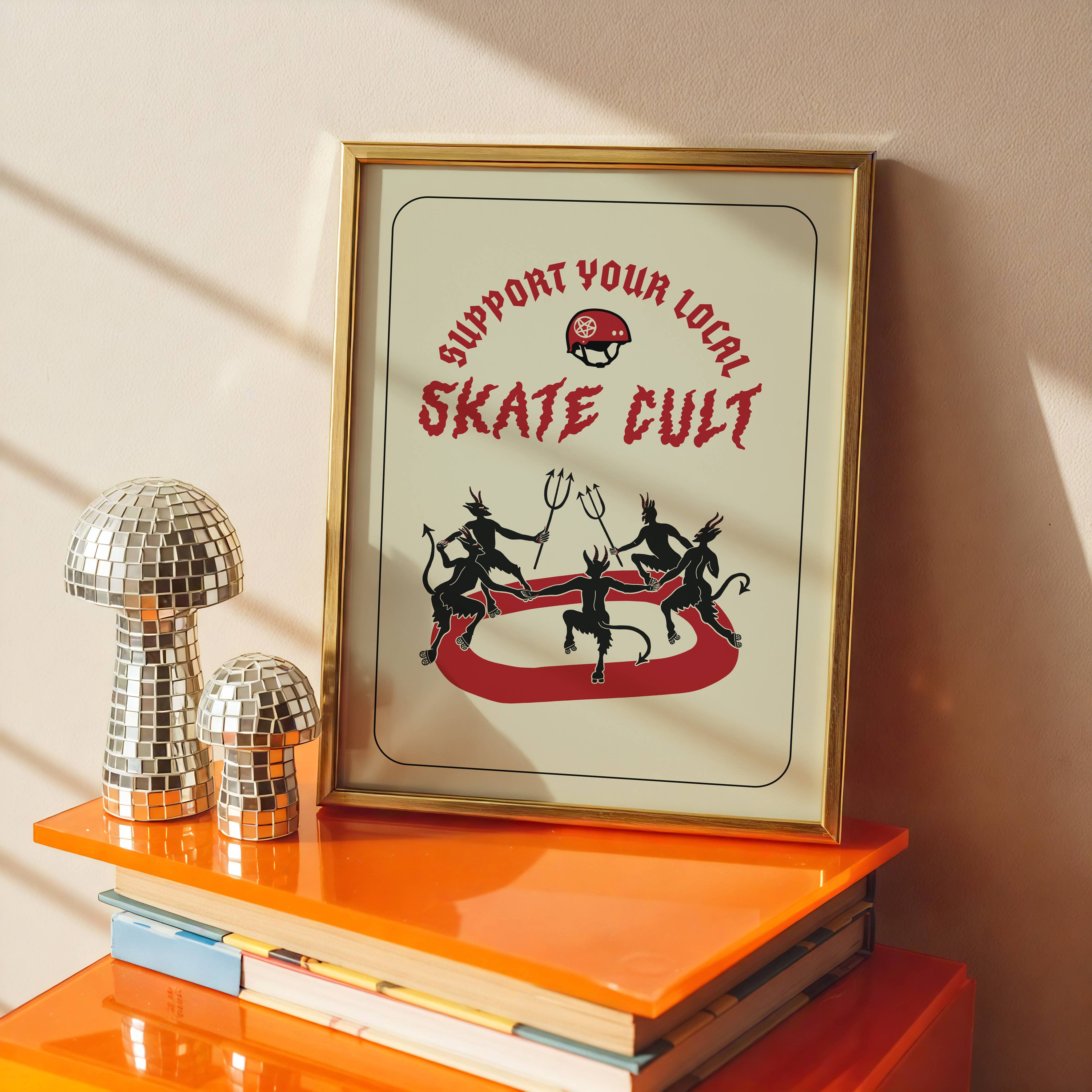 Create & Skate Factory - Wholesale Art Print - Skate Cult Art Print4