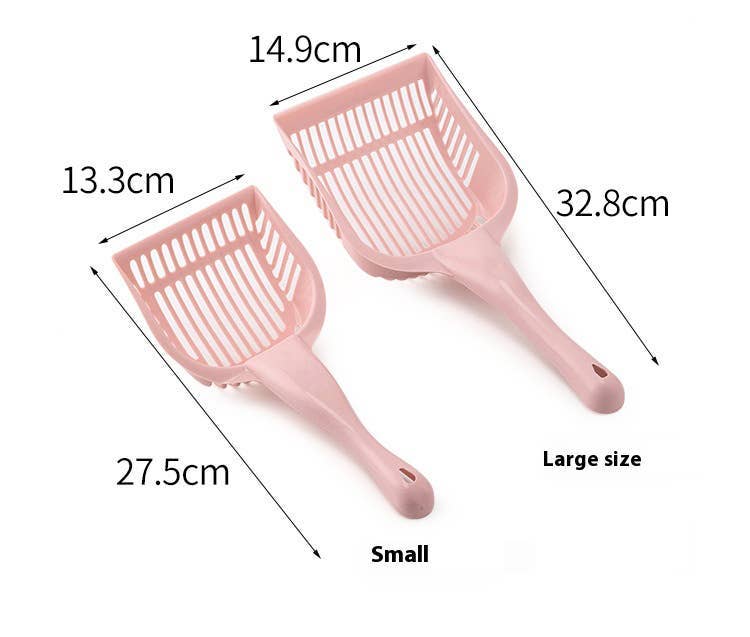 PAWPAWwholesale - Wholesale Cat Litter Box - Thick Cat Litter Scoop, Small & Large_CWMM51754