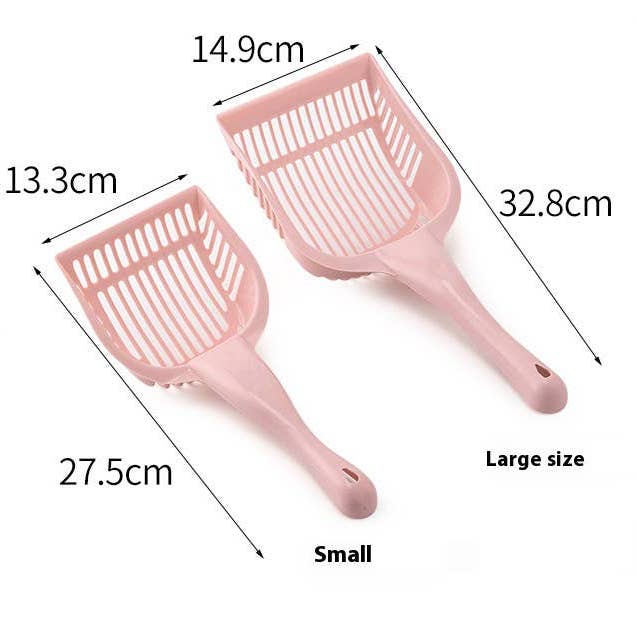 PAWPAWwholesale - Wholesale Cat Litter Box - Thick Cat Litter Scoop, Small & Large_CWMM51754