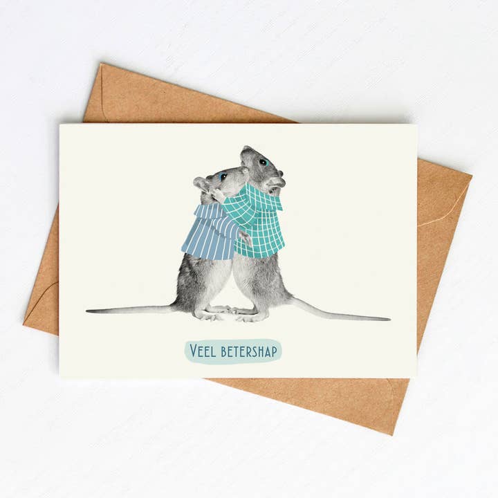 Wenskaart Rolf & Andy Mice voor wholesale door Mira Mito