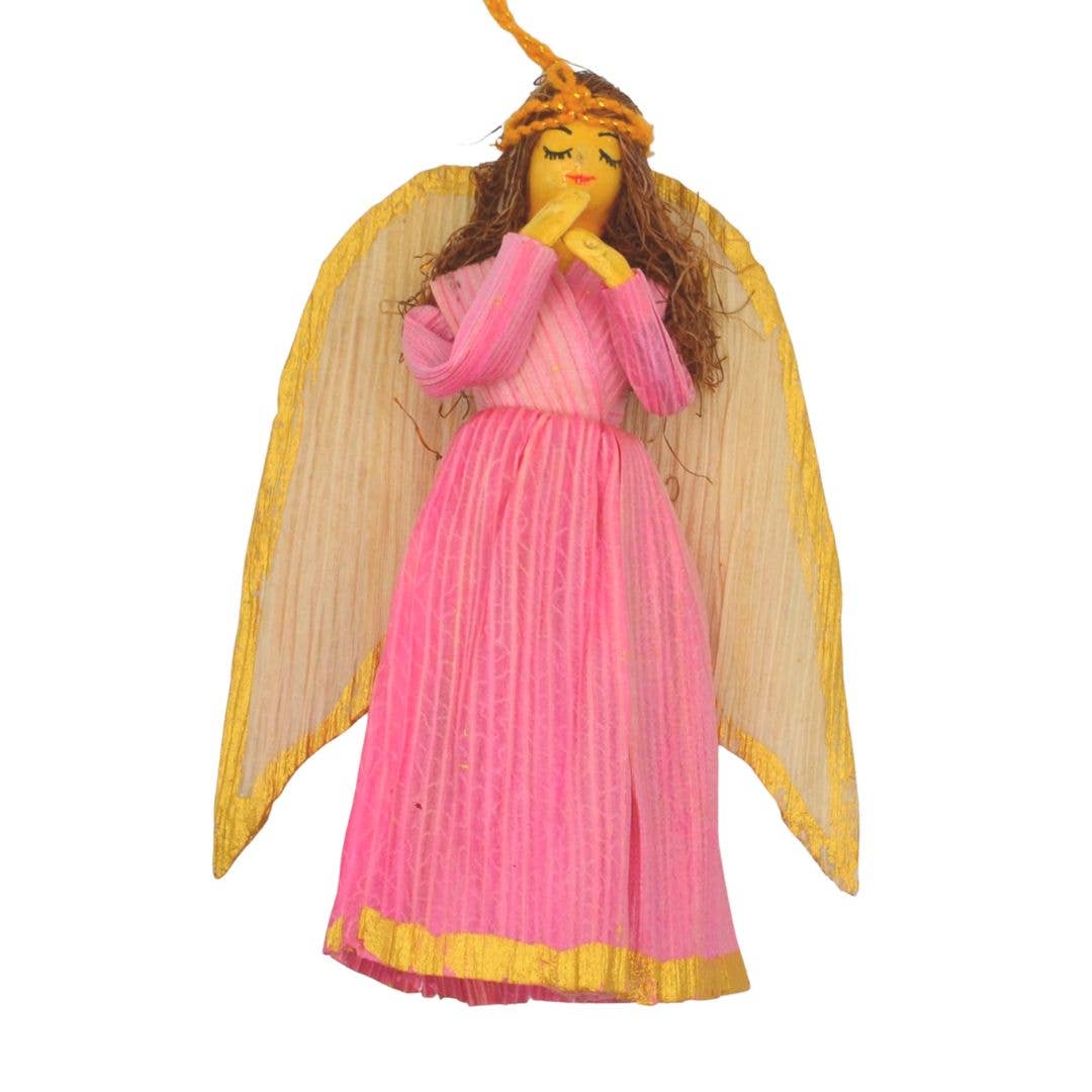 Didi Bahini Fair Trade - Wholesale Decorative Figurine - Corn Husk Angel1