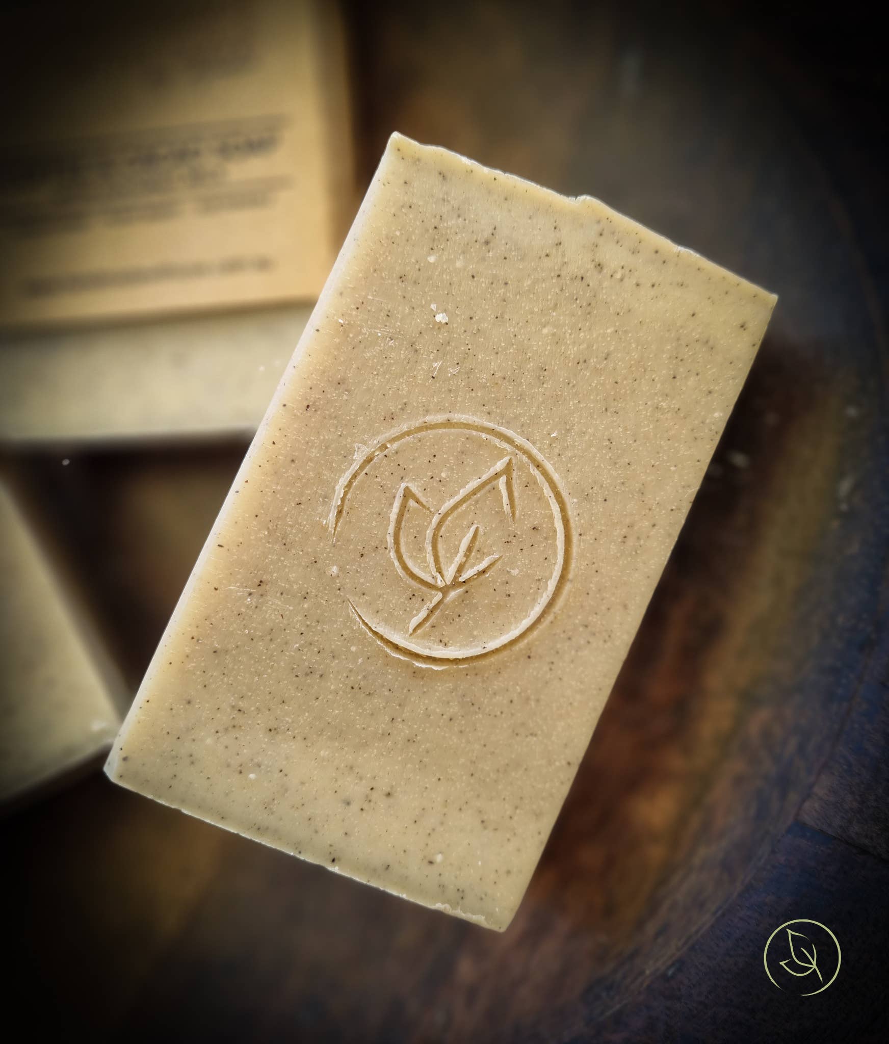 Handmade with Love by Nadia - Wholesale Bar Soap - Cacao & Coffee Soap with Coconut Milk (Exfoliating)1