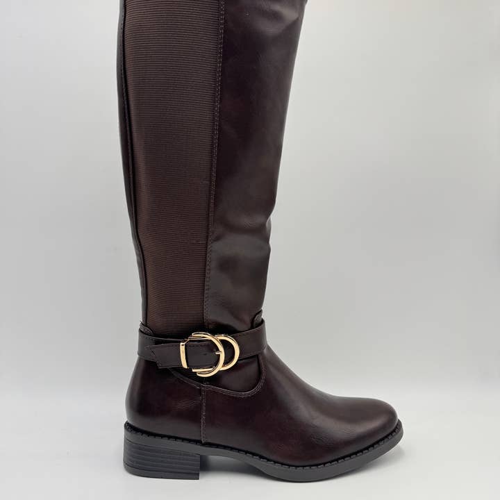 Rentoes - Wholesale Boots - Women's - Women’s Knee High Riding Boots with Side Zipper3