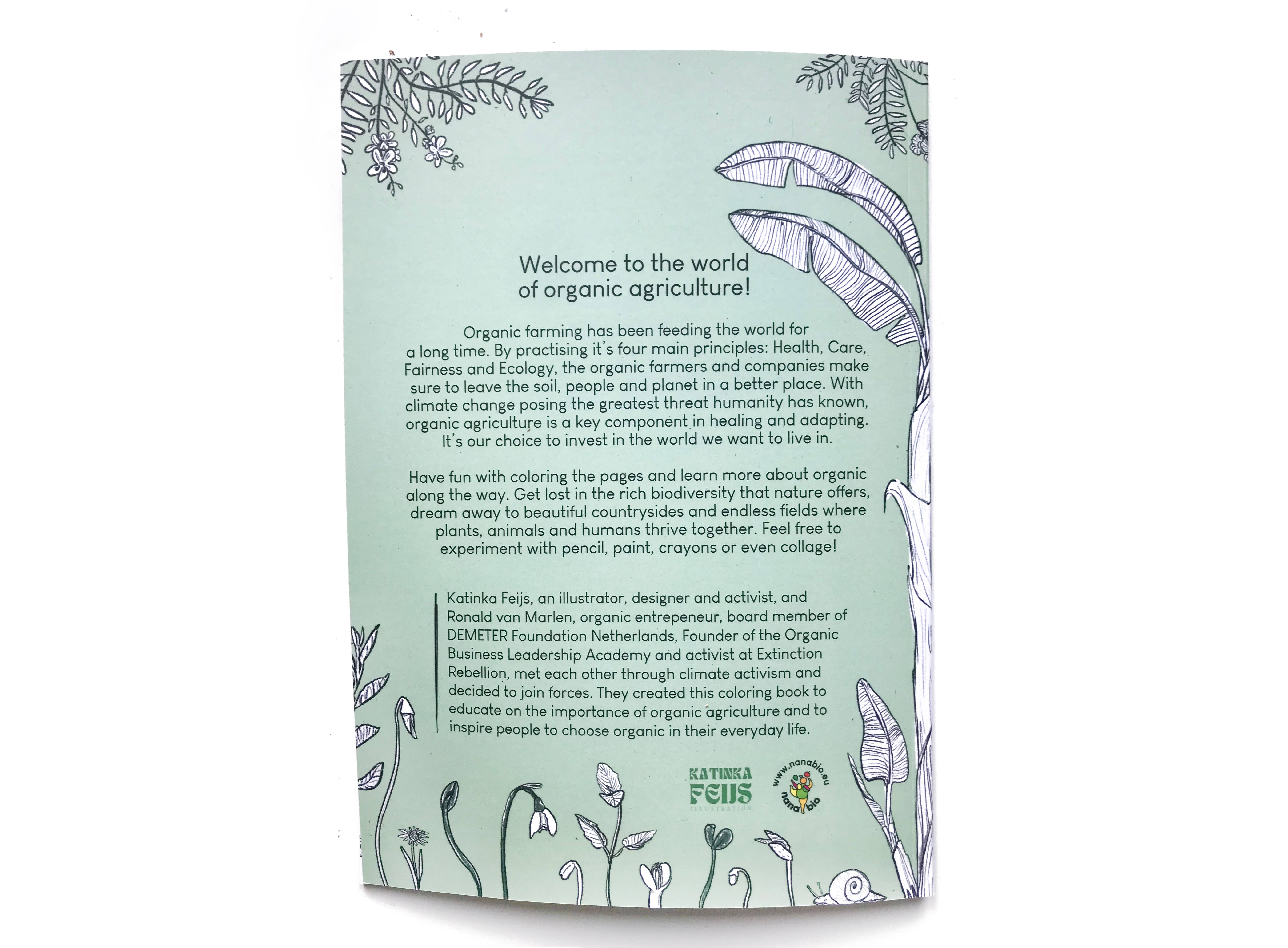 Katinka Feijs - Wholesale Coloring & Activity Book - Adult - Organic Agriculture Coloring Book1