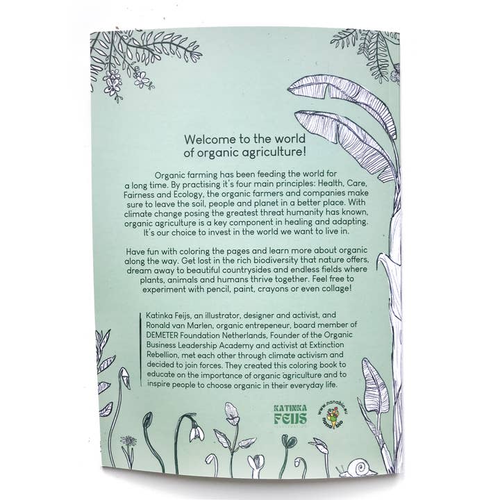 Katinka Feijs - Wholesale Coloring & Activity Book - Adult - Organic Agriculture Coloring Book1