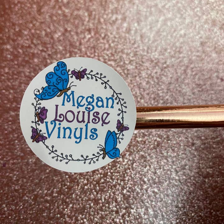 Megan Louise Creations – wholesale Sticker – circular Logo stickers, design your own stickers, order stickers, stickers2