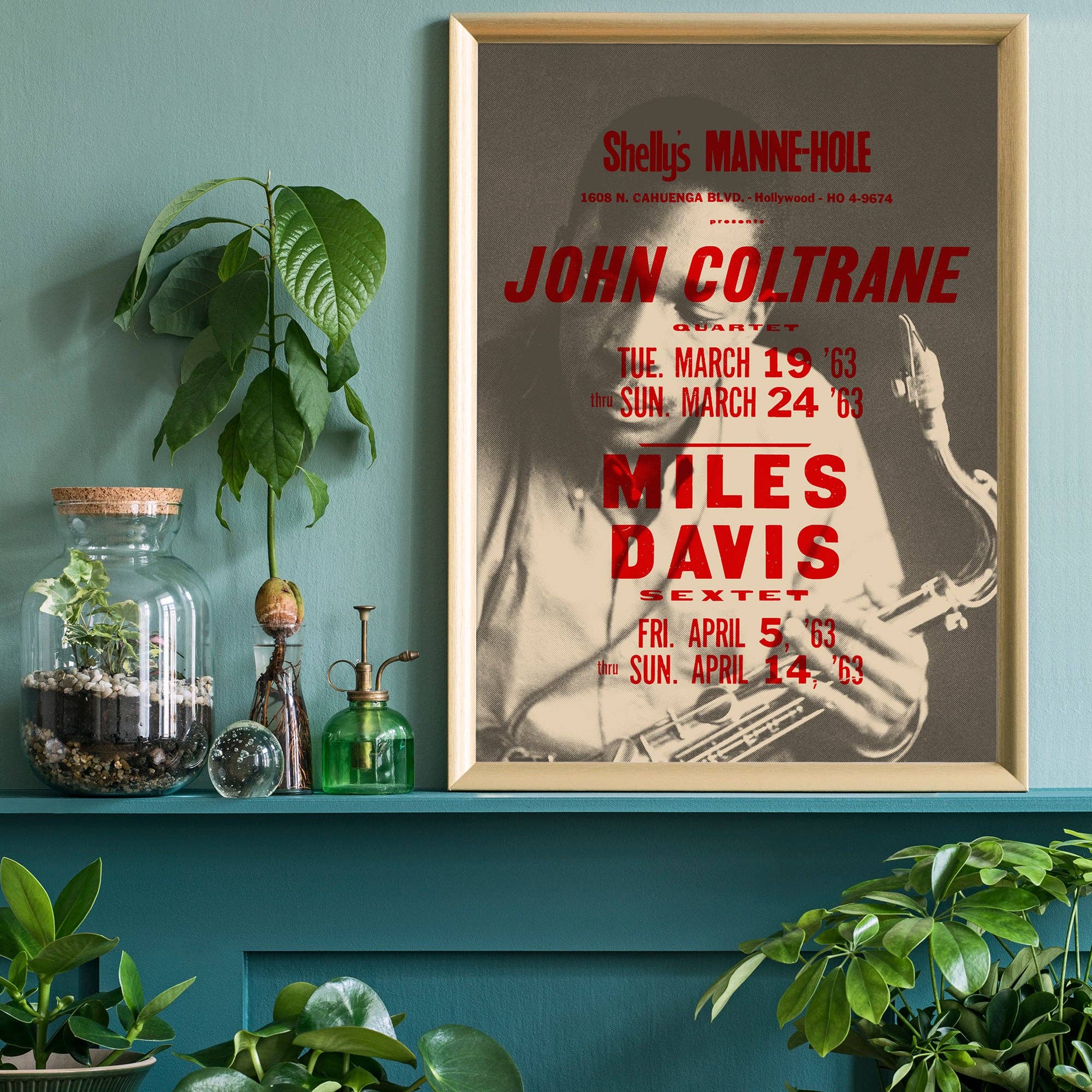 Ink & Drop - Wholesale Poster - John Coltrane Miles Davis Music Poster Print1