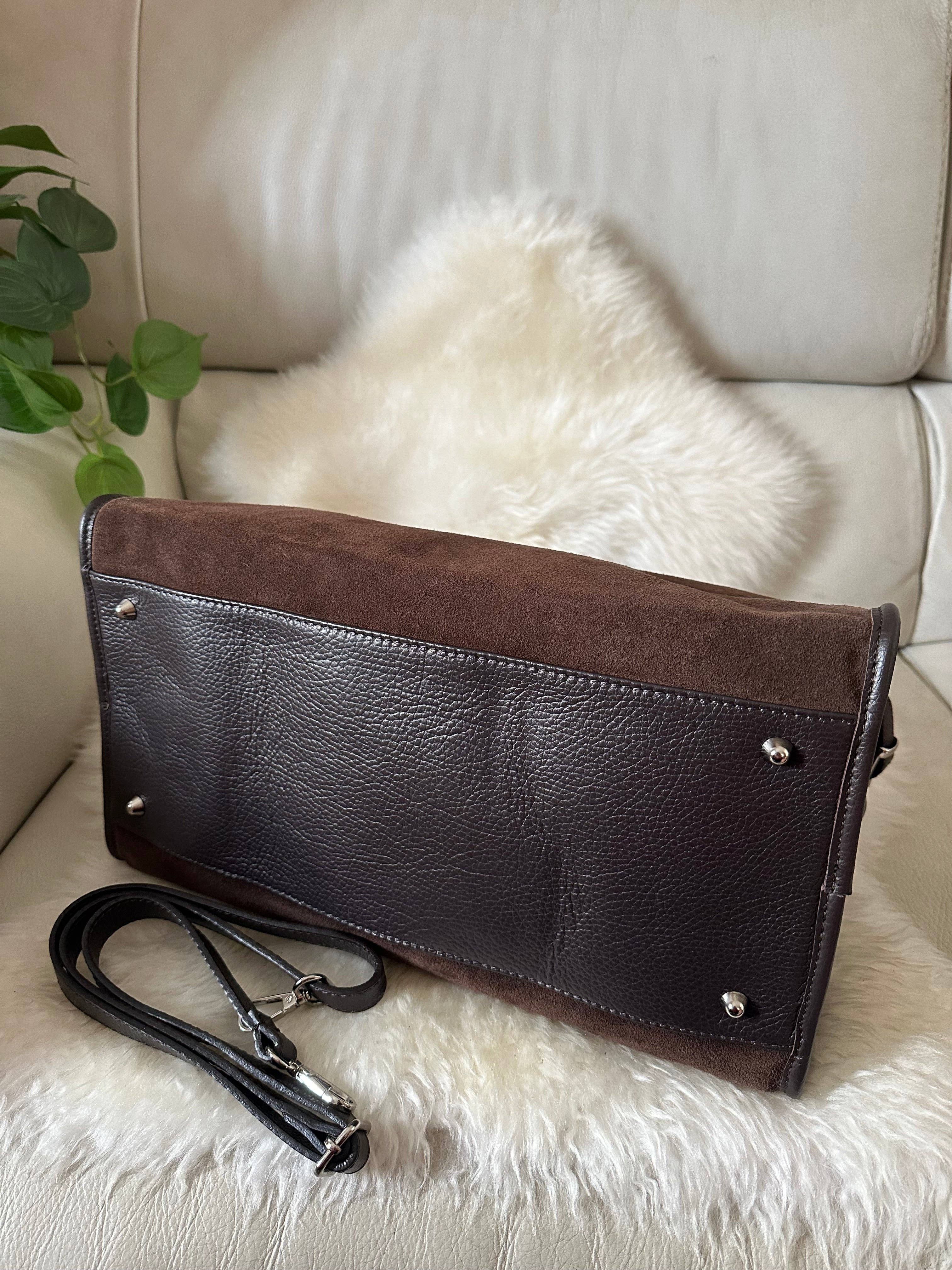 Zhade - Vendita all'ingrosso Borsa con manico - Donna - MEGAN BIG - pelle e suede9