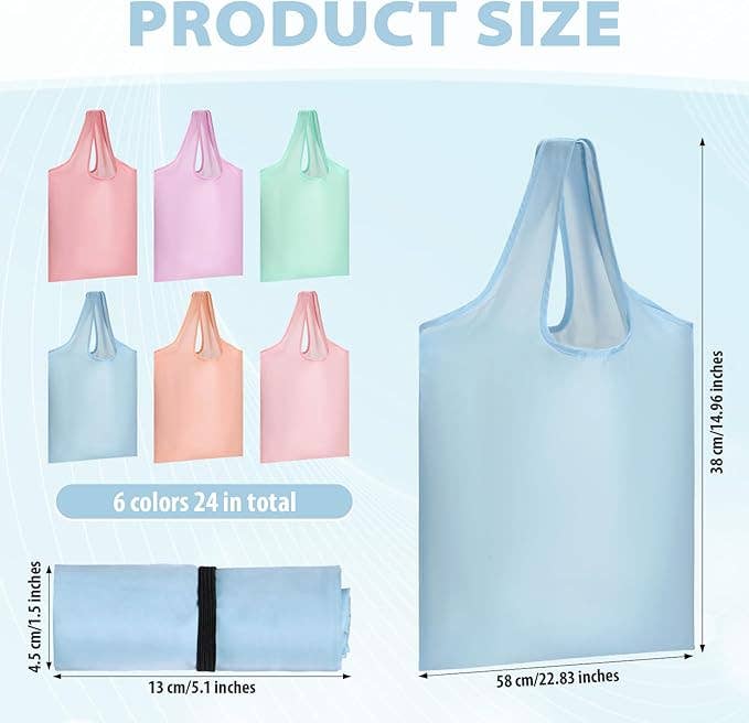 Crover - Wholesale Grocery/Shopping Bag - Foldable, Washable Reusable Grocery Tote4