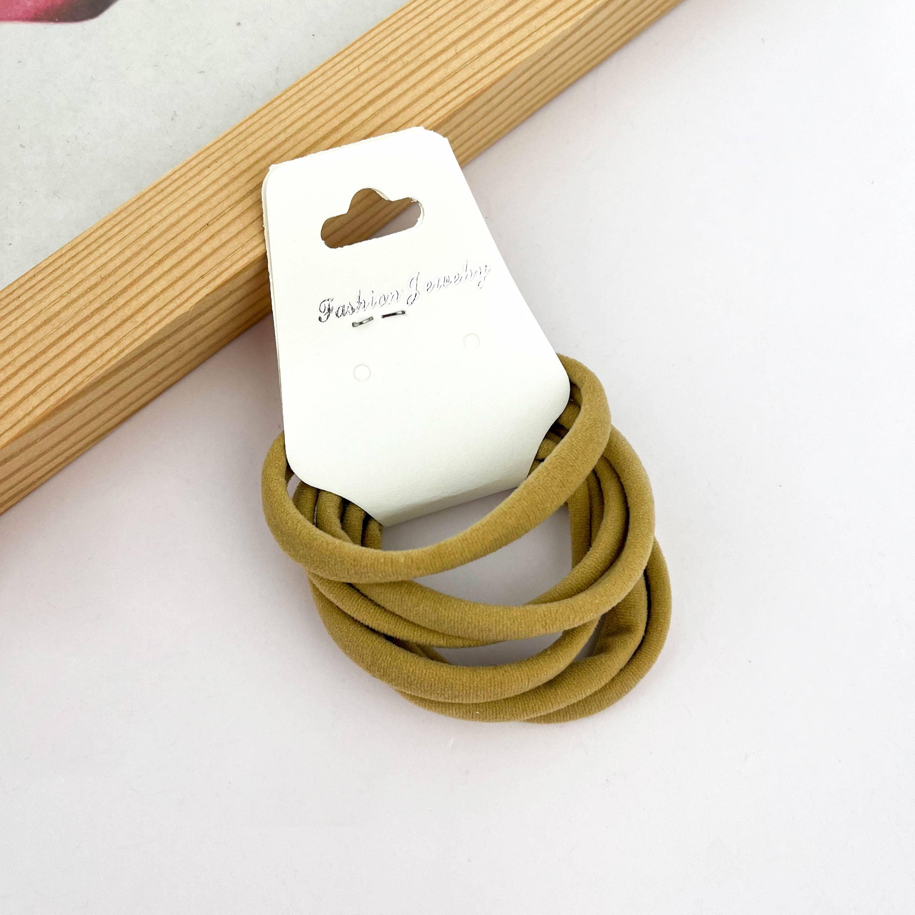 SoapElenGlen – wholesale Hårsnoddar – Dam – Set med sömlösa hårsnoddar, enkla högelastiska gummiband7