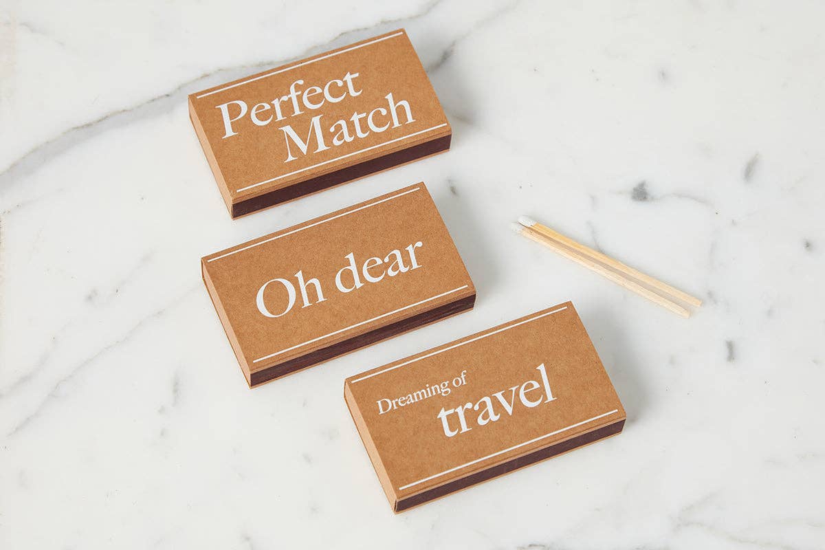 etúHOME - Wholesale Matches - Oversized Matches (Oh Dear / Oh là là)2