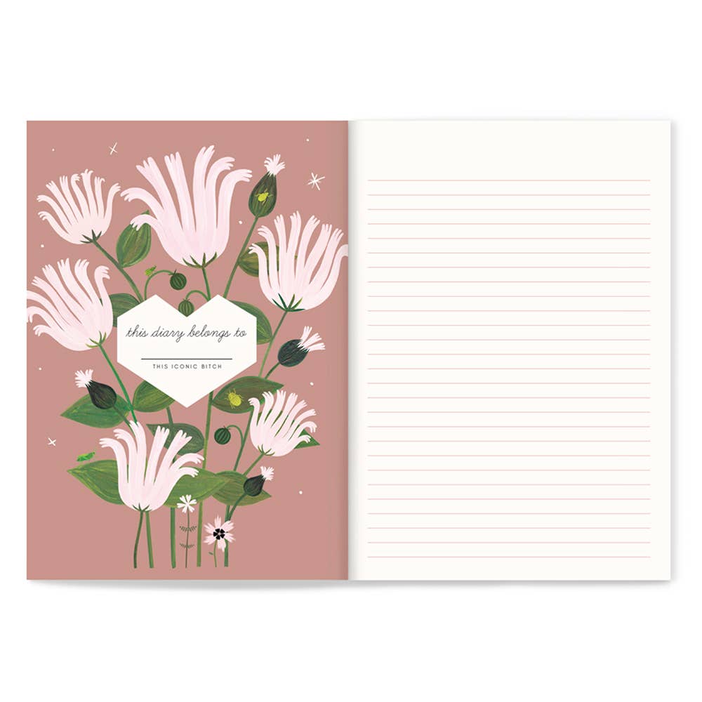 Girl w/ Knife - Wholesale Journal/Diary - Diary of an Iconic Bitch Journal2