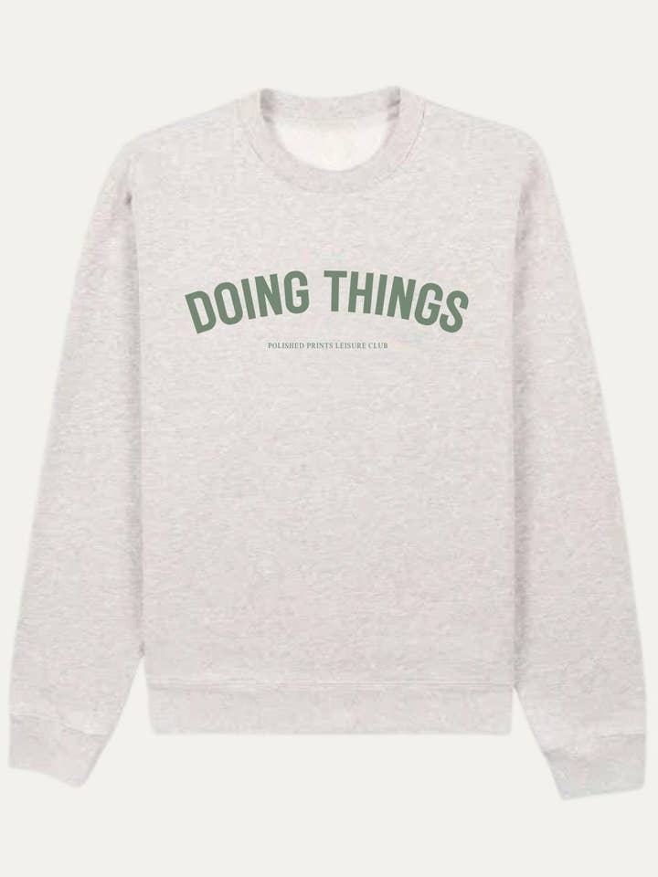 Unisex voksen pullover, grafisk sweatshirt for engroshandel hos Polished Prints