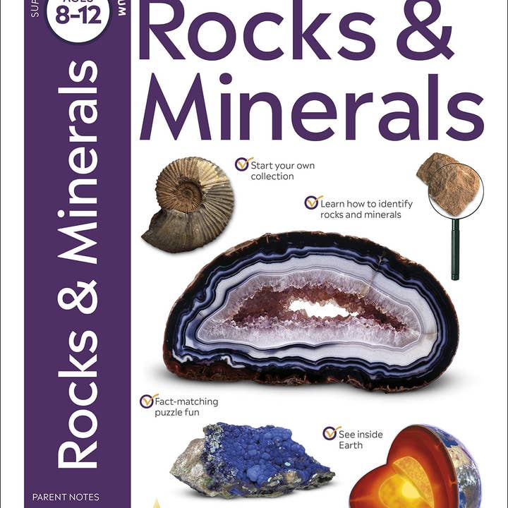 Boon Books - Wholesale Nature & Outdoors - Rocks & Minerals (Eyewitness Workbook) by Helen Whittaker