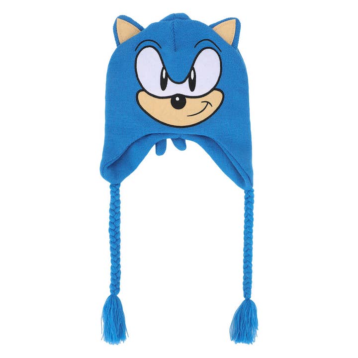 Bioworld Merchandising - Wholesale Beanie - Unisex - Sonic the Hedgehog Laplander Fleece Cosplay Beanie