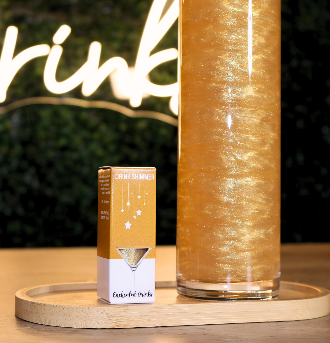 Enchanted Drinks - Vente Mélange/sirop pour cocktails - Medium Drink Shimmer (20 g) Plus de 125 portions8