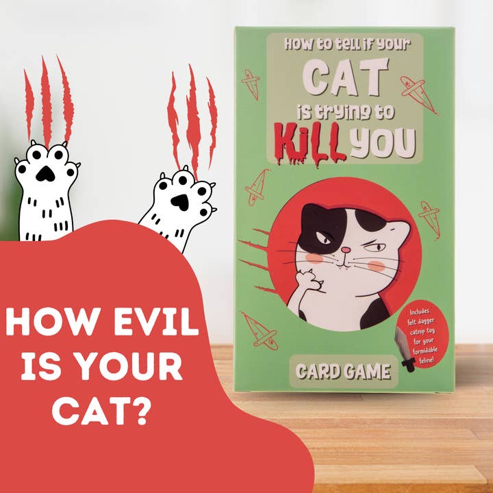 Boxer Gifts - Wholesale Card Game - BESTSELLER - Is Your Cat is Trying to Kill You Card Game