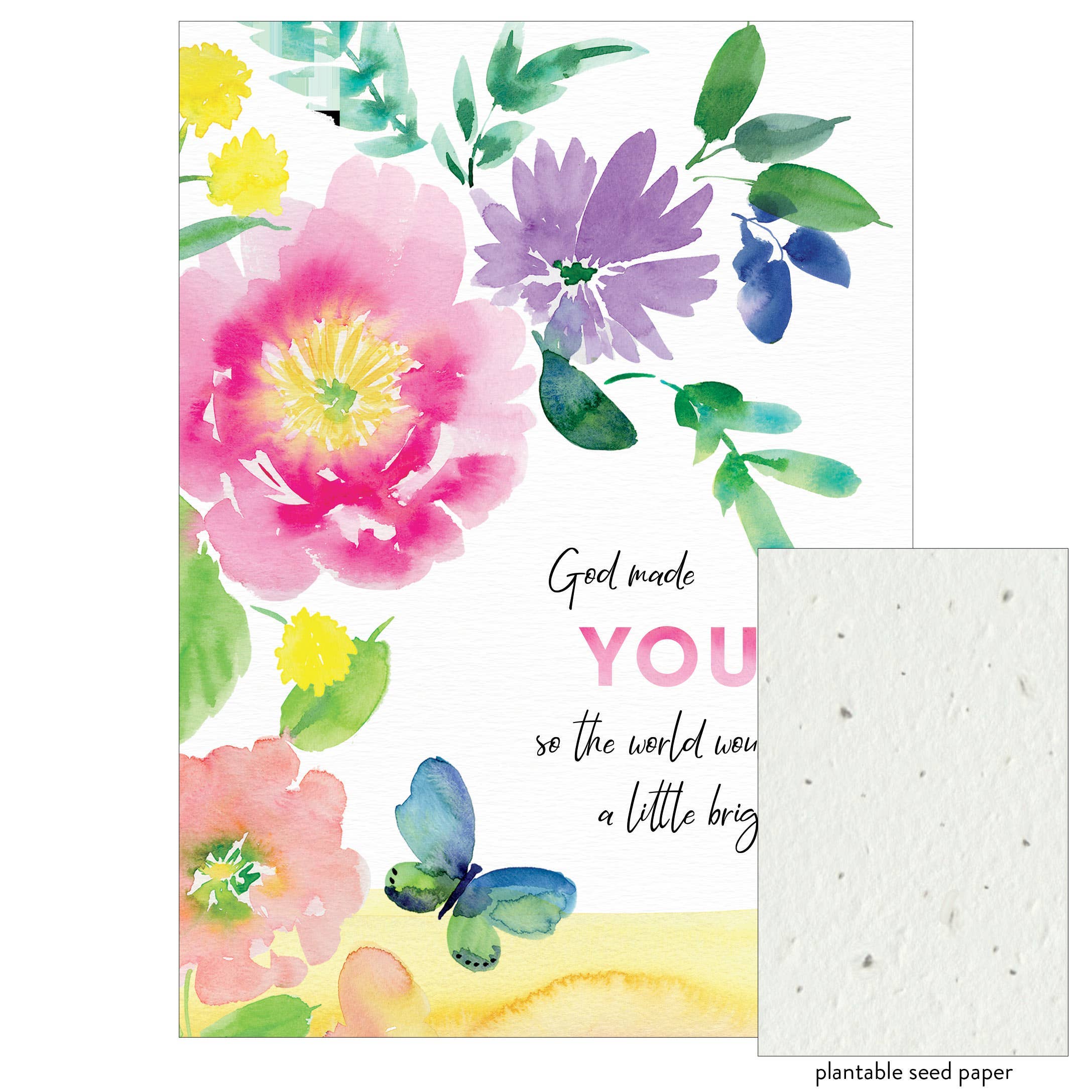 Legacy - Wholesale Birthday Card - Cheerful Floral - Faith Birthday Card0