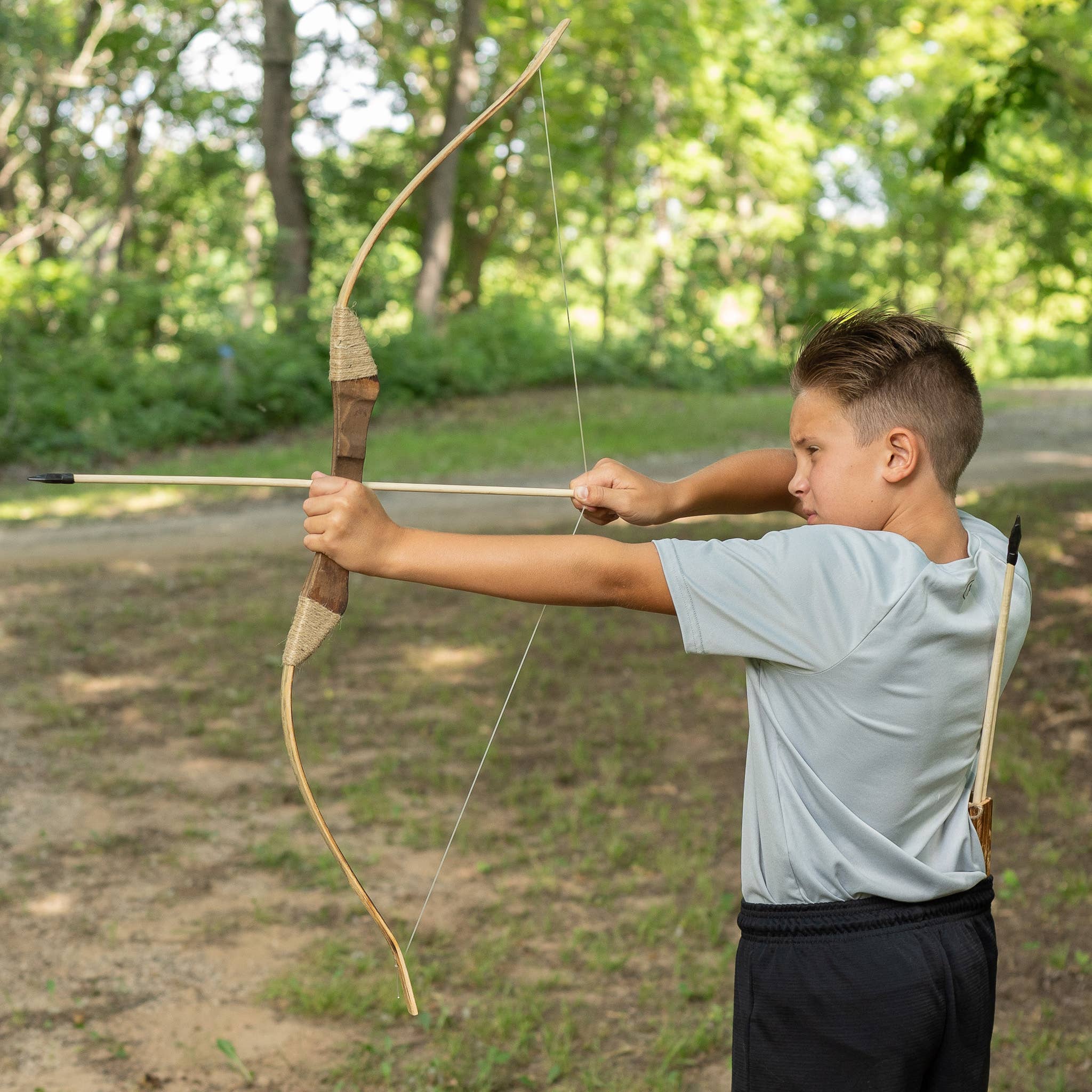 Pawnee Bill’s - Vendita all'ingrosso Giocattolo in legno - Bambini - Arco in legno con faretra1