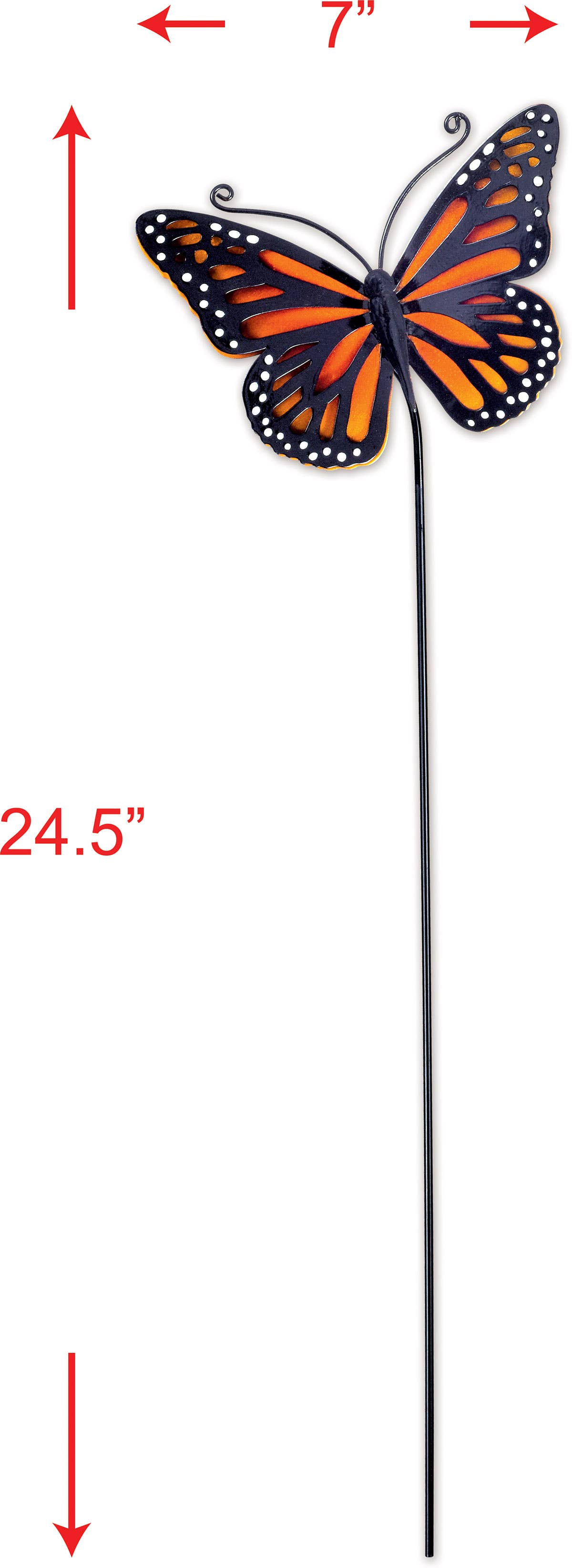 Sunset Vista Designs - Vente Piquets de jardin/pelouse - Plante papillon orange1