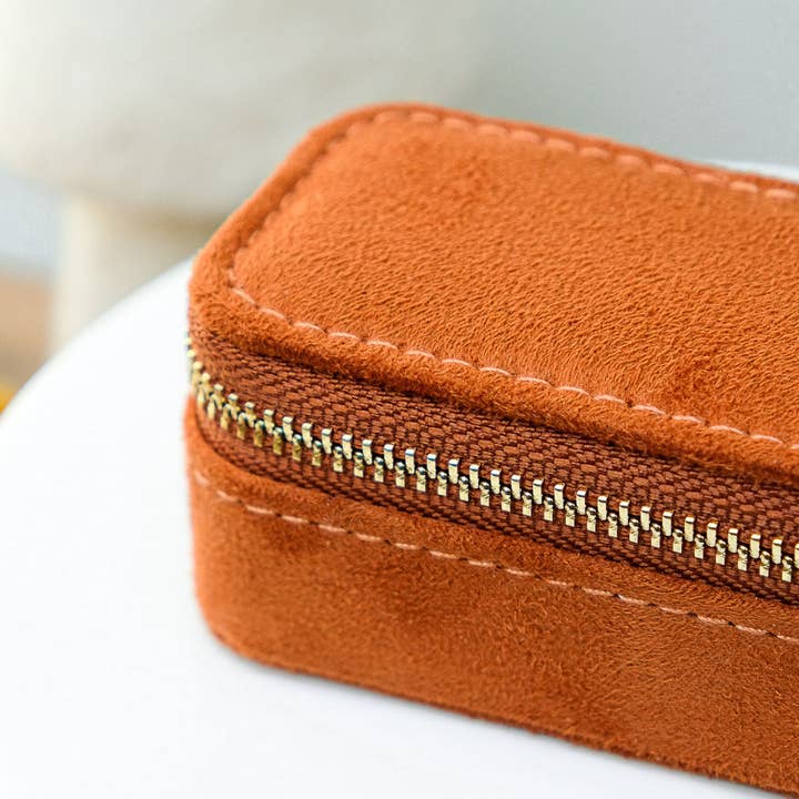 Maison Scarlett - Venta al por mayor Joyero/organizador de joyas - Mini joyero de viaje Marie Velvet