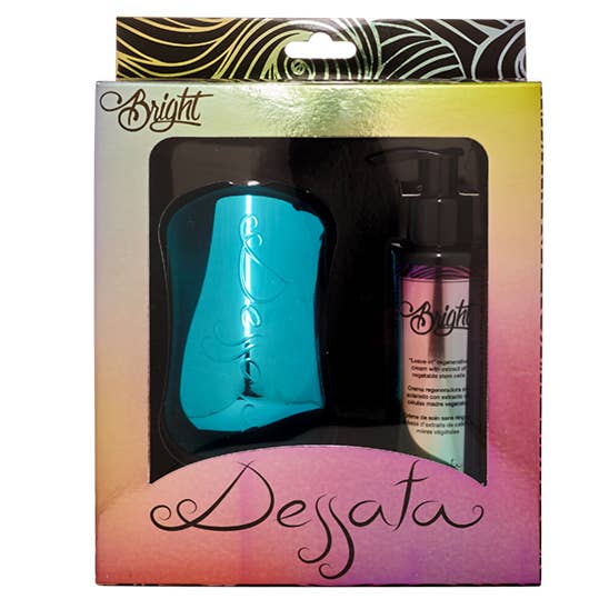 Dessata gift set: leave-in conditioner + hairbrush - TURQUOI for wholesale by Dessata