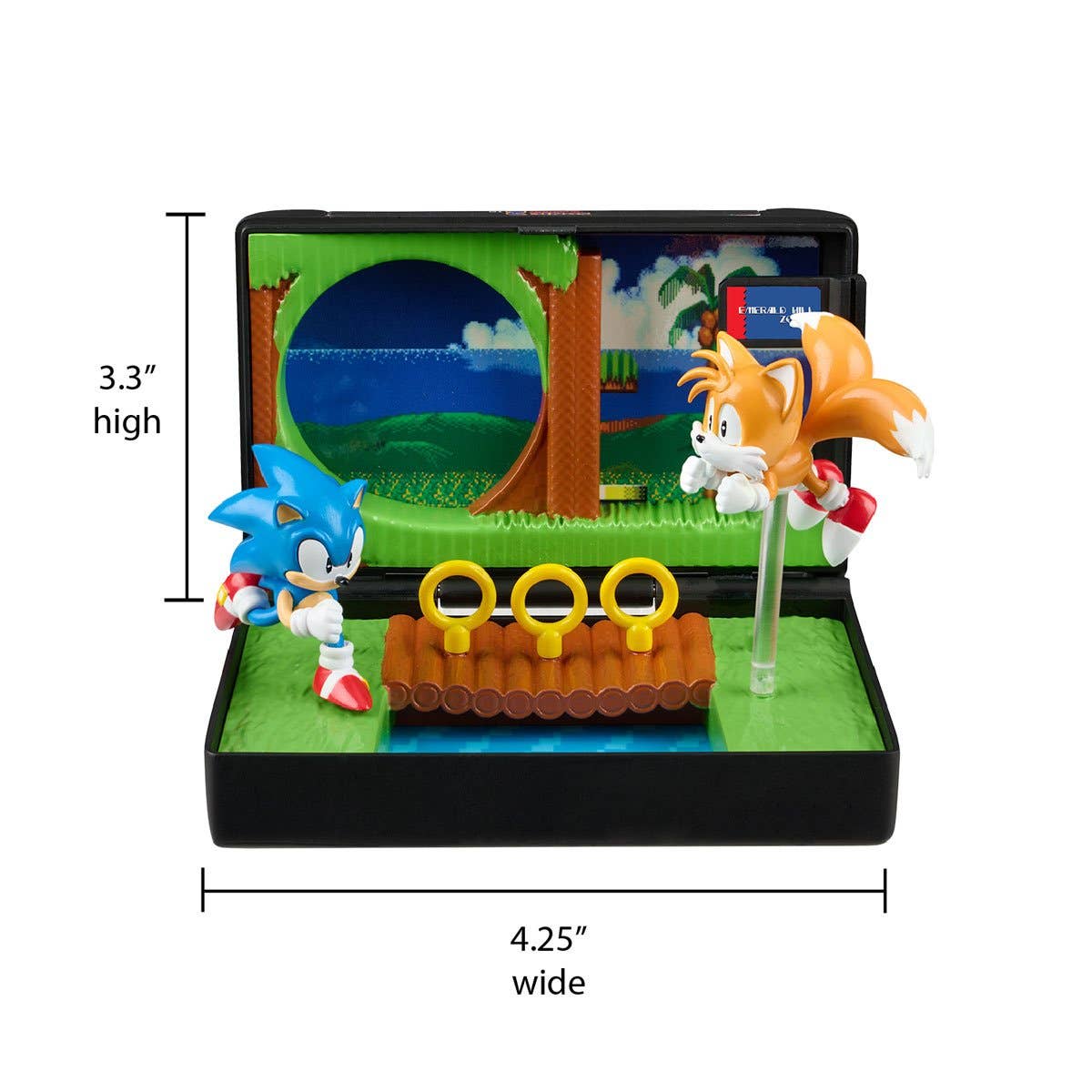 Entertainment Earth - Wholesale Toy Set - Kids - Console Heroes Sega Sonic 2 Cartridge Diorama Playset1