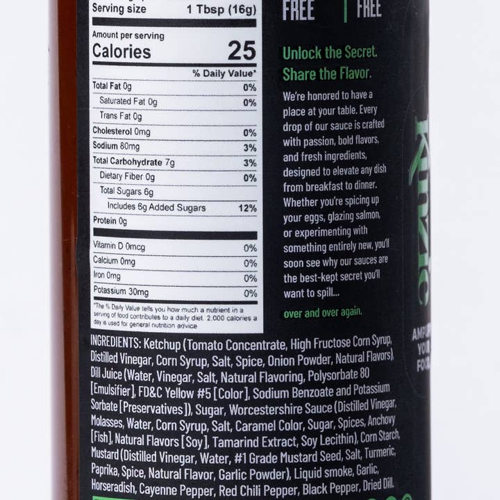 Kinzie Foods - Wholesale BBQ Sauce - Pickle BBQ Sauce, 14oz4
