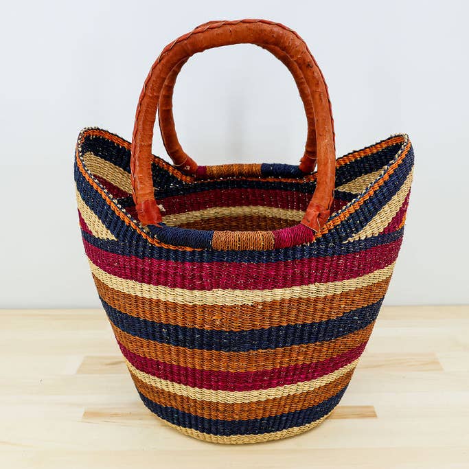 Gitzell FairTrade – Engroshandel Indkøbspose/indkøbstaske – Multikurvetaske, U-Shopper flerfarvet7