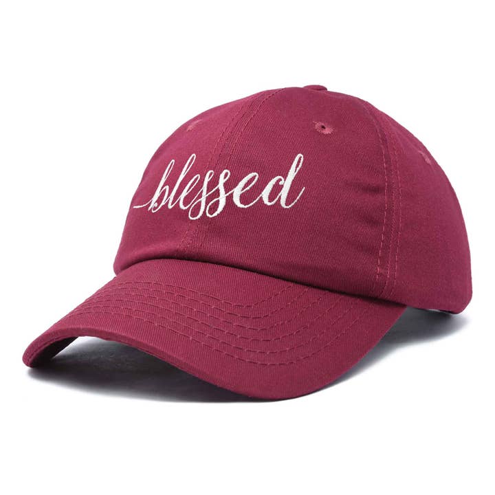 Dalix - Wholesale Baseball Cap - Women's - DALIX Blessed Women's Baseball Cap Soft Cotton Dad Hat59