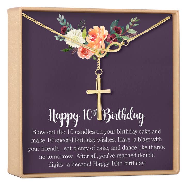 Dear Ava - Wholesale Pendant/Charm Necklace - 10th Birthday Gift for Girls