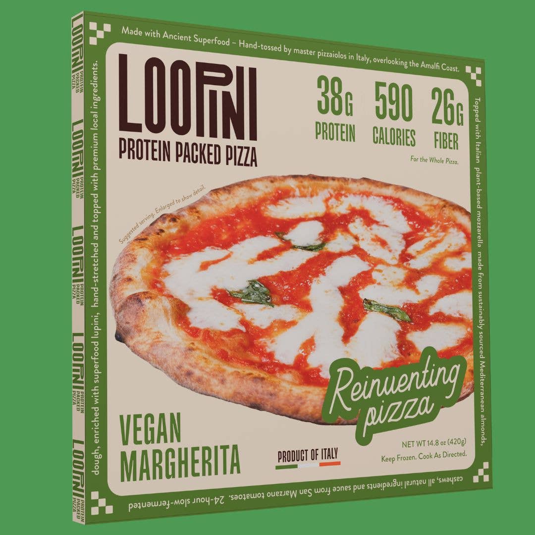 LOOPINI – wholesale Hyllstabil färdiglagad måltid – Pizza Variety Pack - Hög Protein, Låg Kolhydrat - Tillverkad i Italien3
