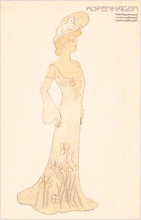 Found Image Press - Wholesale Sticker - Sticker FN-19 French Fashion, Kopenhagen0