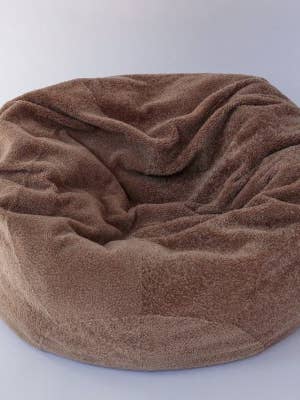 Shearling Bean Bag Chair for wholesale by Tasha Tarno