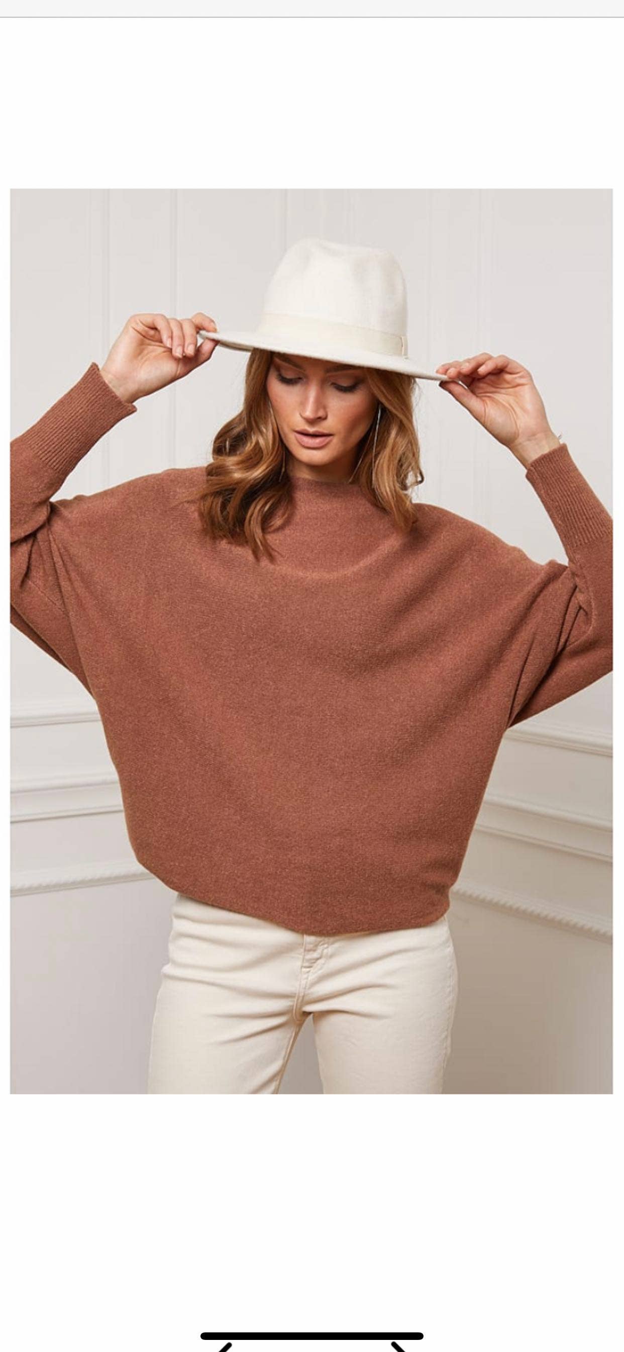 LÉA & LUC - Vendita all'ingrosso Maglione tricot - Donna - Maglione con maniche a pipistrello REF. 009991