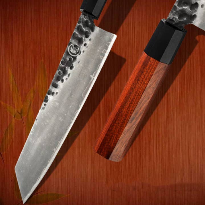 Kanazawa Knives - Wholesale Kitchen/Utility Knife - Japanese Handmade AUS-10 Steel 9" Chef's Knife1