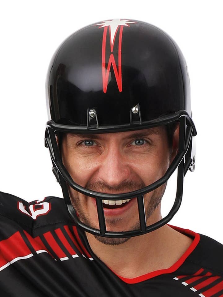 Amerikanischer Footballhelm - schwarz für den Großhandel von P'tit Clown