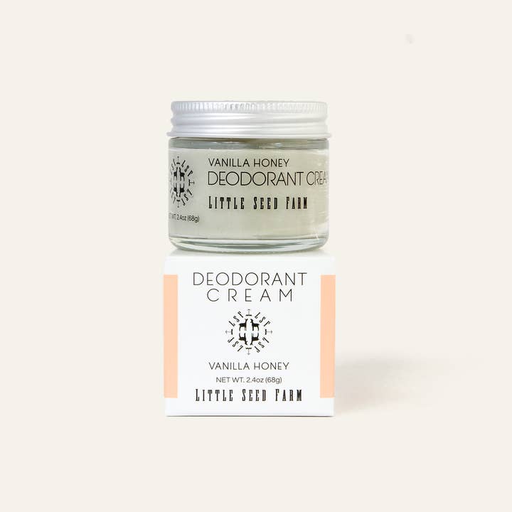 Little Seed Farm - Wholesale Deodorant - Women's - Vanilla Honey Deodorant Cream - Seasonal Release