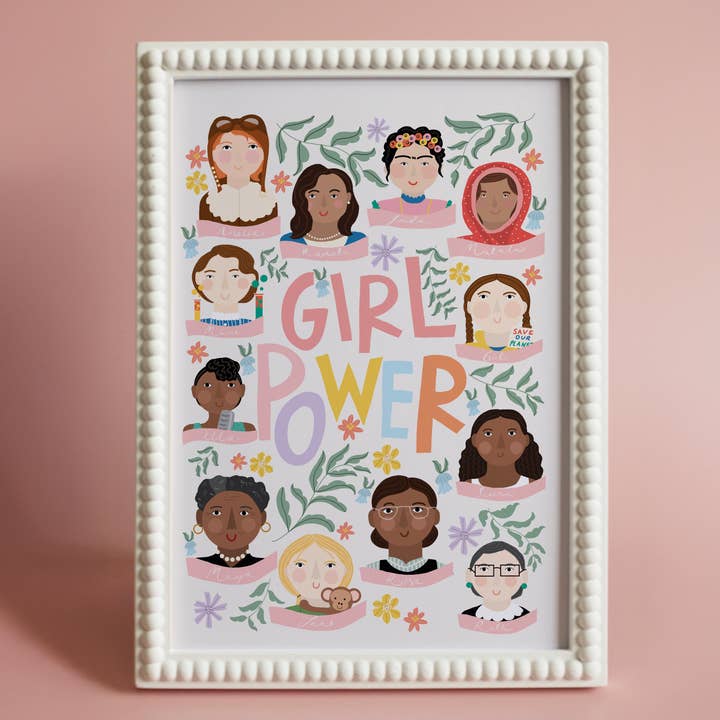 Børneværelse, Styrkende, Pasteller, Blomst, Kunsttryk for engroshandel hos Abel and the Label