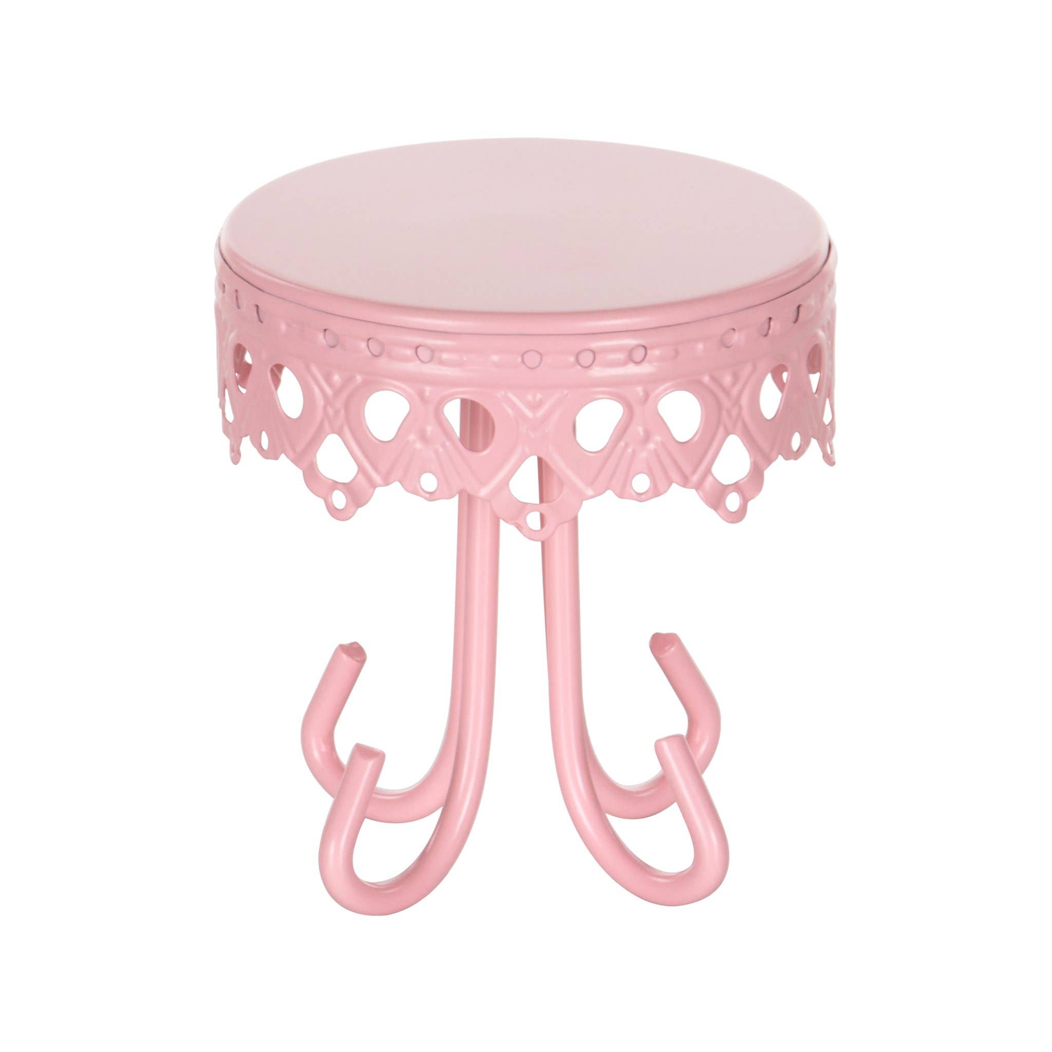 Amalfi Decor - Wholesale Cake Stand - 10 Piece Mini 3.5" Cupcake Holder Set - Pink1