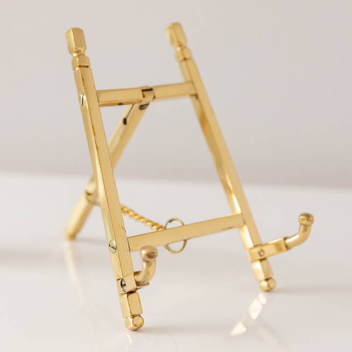 Inslee Fariss - Wholesale Decorative Tabletop Object - The Brass Easel1