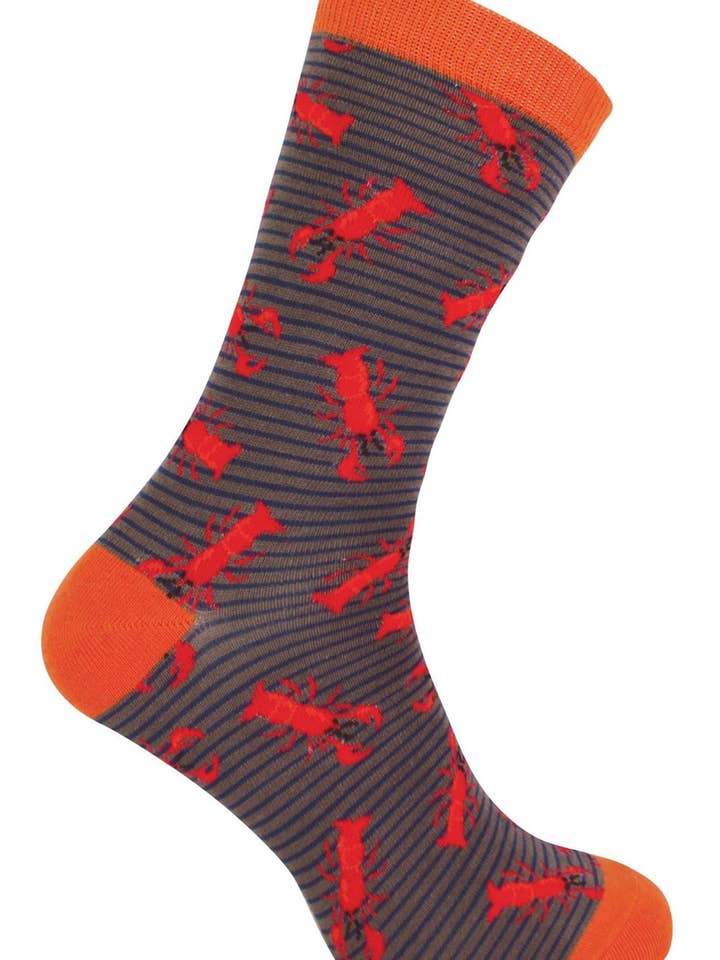 RLA interiors - Wholesale Socks - Men's - Mr Heron - Animal Socks Various Designs16
